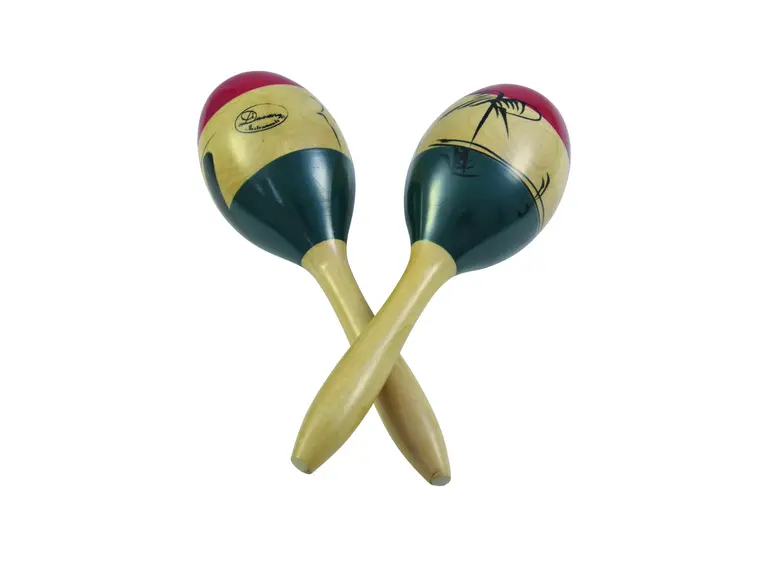 DIMAVERY Maracas Jamaika, wood/pair 